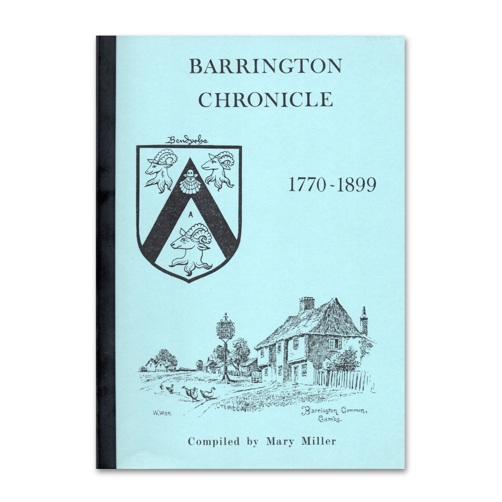Barrington Chronicle 1770-1899 by Mary Miller.