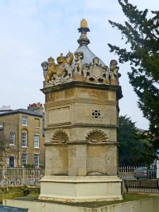 Hobson's Conduit at Lensfield Road, Cambridge.