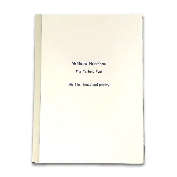 William Harrison: The Fenland Poet - Brian Jones (2009) book