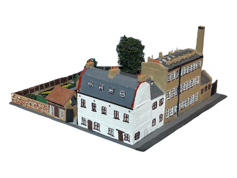 Model of Hope Brothers Ltd, Littleport by Bev Scott